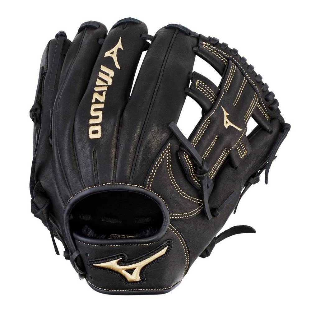 Mizuno Men's MVP Prime Infield Baseball Glove 11.5" Black (312703-RPE)